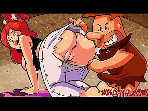 Растягивание киски на занятиях йогой - The Flintstoons 4 мин.