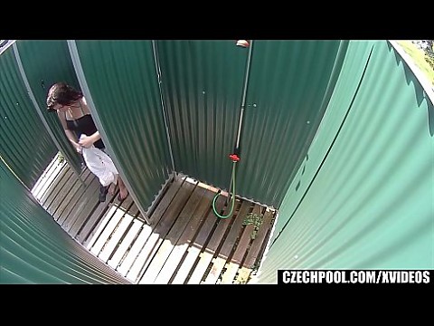 Public Spycam Caught Girl in Shower