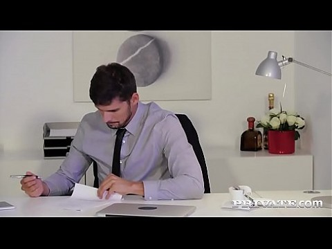 Private.com - Barbara Bieber давит на своего босса 10 мин.