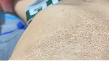 Приведённый мной физиотерапевт в итоге засунула мой член себе во влагалище (НАСТОЯЩЕЕ ДОМАШНЕЕ ВИДЕО). 10 мин.