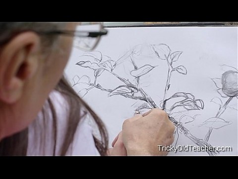 Хитрый старый учитель - Невинная юная студентка извращенно трахает своего учителя 7 мин.