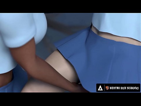 HENTAI SEX UNIVERSITY - Похотливые хентайские студентки практикуют лесбийский секс друг с другом 4 мин.