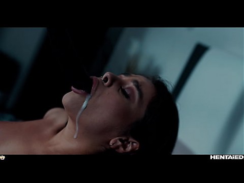 Хентай в реальной жизни - Алисса Фокси взрывается инопланетной спермой после грубого траха 15 мин.