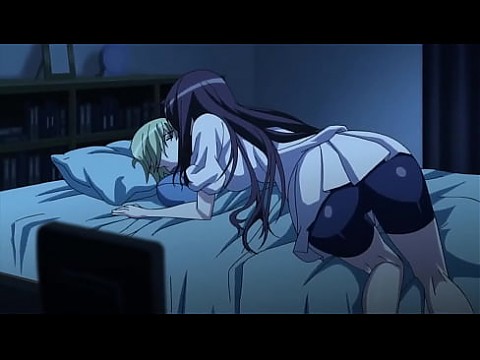 Хентай брюнетка с большими сиськами наслаждается нежным сексом 22 мин.