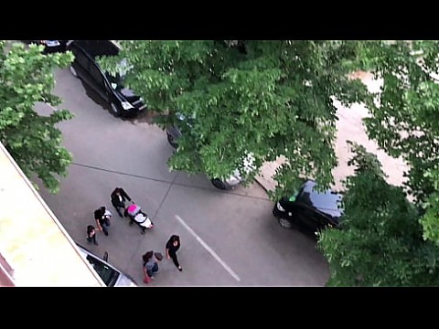 Blacony АНАЛЬНЫЙ секс с супер горячей моделью в черном нижнем белье 12 мин.