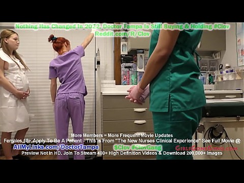 VERY Preggers Nova Maverick становится стандартным пациентом для студентов-медсестер Стейси Шепард и Рэйвен Роуг под бдительным оком доктора Тампы! Смотрите ПОЛНЫЙ фильм MedFet «Клинический опыт новых медсестер» ЭКСКЛЮЗИВНО @GirlsGoneGyno.com 20 мин.