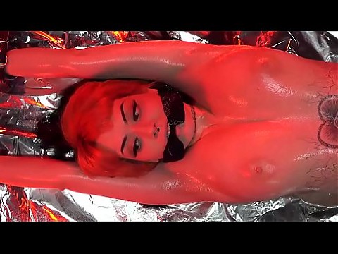 Suicide Type Model Shackled, Cuffed and Gagged. Tortured with Impending Pendulum. Short Version