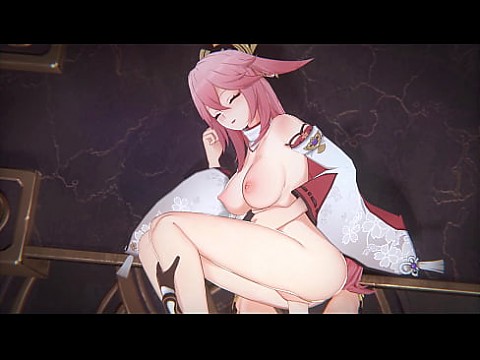 Секс-фильм Yae Miko 53 сек.