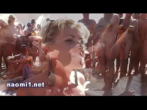 naomi big dick suking on a public beach