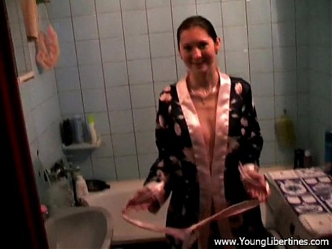 Настя в душе, видео от первого лица 39 мин.