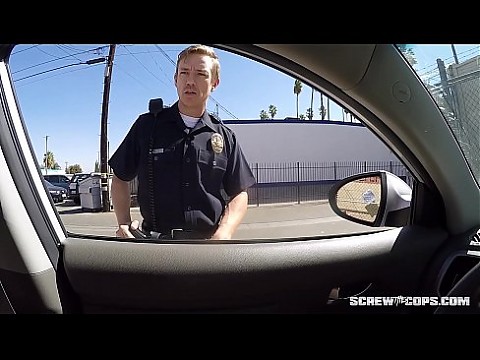 CAUGHT! Black girl gets busted sucking off a cop during rally!