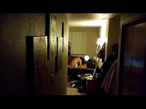 Caught my slut of a wife fucking our neighbor