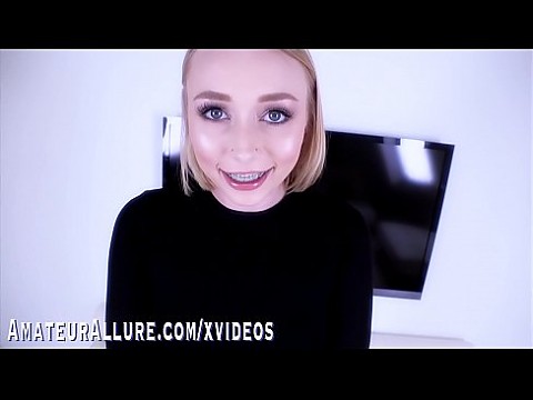 ATHENA MAY SHOWS OFF HER BRACES WHILE SUCKING AND FUCKING