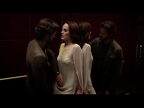 Мишель Докери в Good Behavior 01x01 (усиленные стоны) 2 мин.