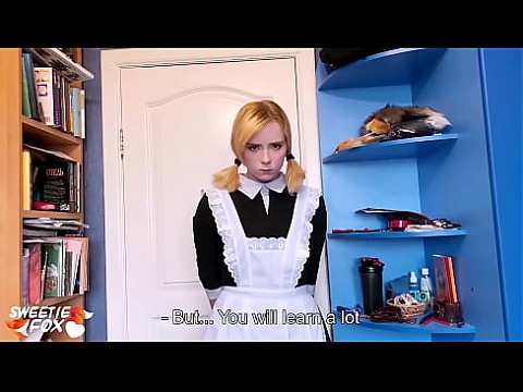 Директор Наказал Взрослую Школьницу Жесткой Еблей в Рот и Анальной Пробкой 7 мин.