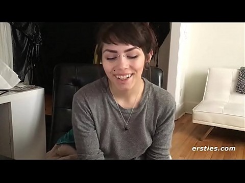 Fucking Her Tasty Hairy Pussy with Big Dildo