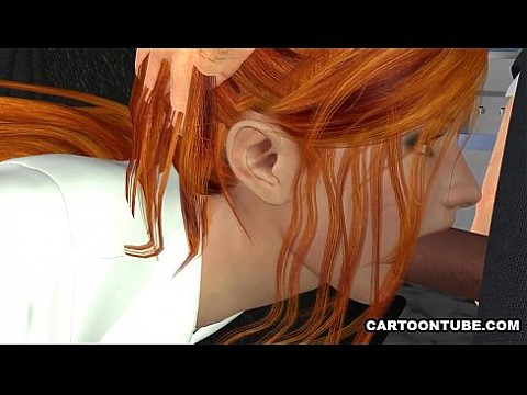 Грудастая 3D секретарша сосет и трахается в офисе 5 мин.