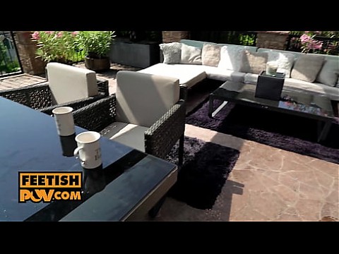 Geisha Kyd reveals her pretty paw pads as she fucks - itsPOV 10 мин.